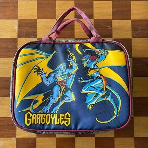 Vintage 1994 Gargoyles Soft Lunch Box *RARE FACTORY SAMPLE* Aladdin BVTV New NWT